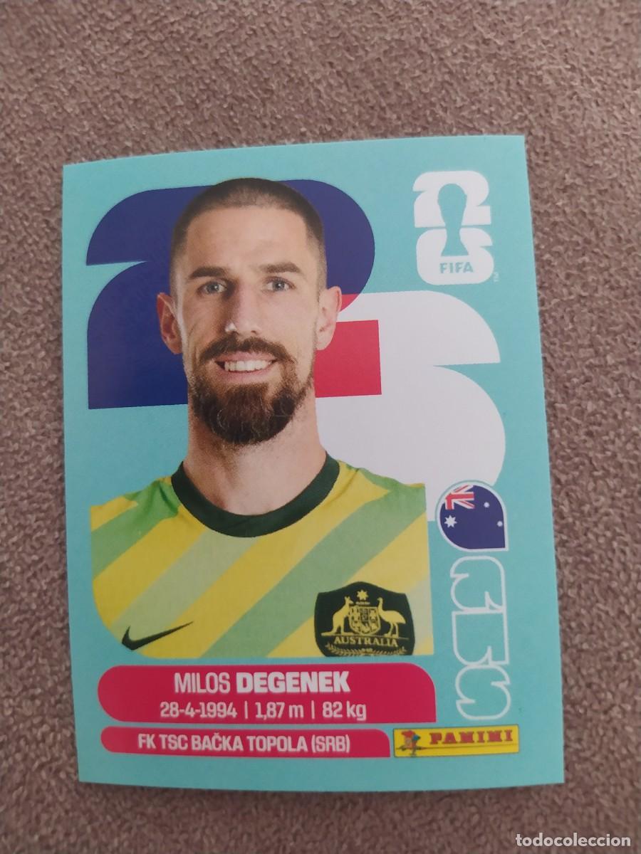 Cromos de Futebol: AUS 10 Milos DEGENEK Australia Mundial 2026 Panini