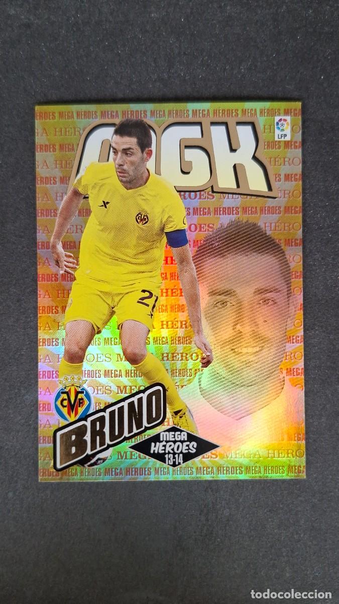 Figurine di Calcio: L1 BRUNO VILLARREAL C. F. MEGA HEROES 386 PANINI MEGACRACKS 2013 2014 13 14