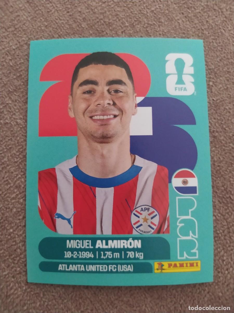 Football Stickers: PAR 17 PAR17 Miguel ALMIR&Oacute;N Paraguay mundial 2026 panini