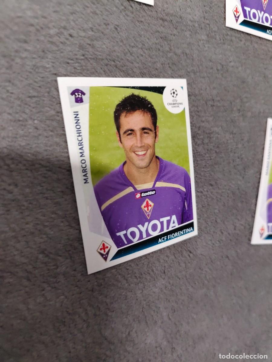 Cromos de Futebol: 323 CHAMPIONS LEAGUE 09 10 PANINI MARCO MARCHIONNI ACF FIORENTINA 2009 2010 UCL AAA