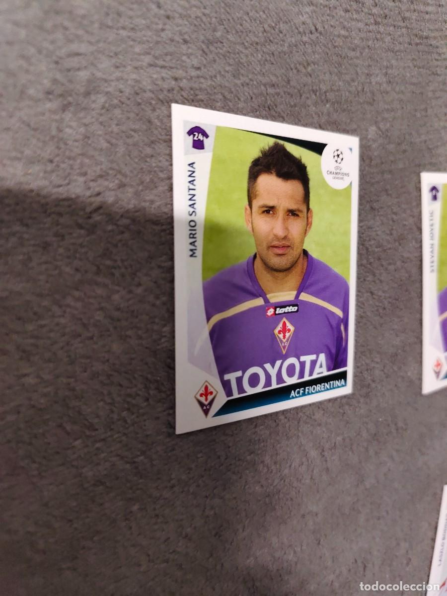 Cromos de Futebol: 324 CHAMPIONS LEAGUE 09 10 PANINI MARIO SANTANA ACF FIORENTINA 2009 2010 UCL AAA