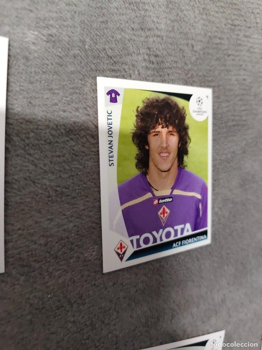 Cromos de Futebol: 325 CHAMPIONS LEAGUE 09 10 PANINI STEVAN JOVETIC ACF FIORENTINA 2009 2010 UCL AAA