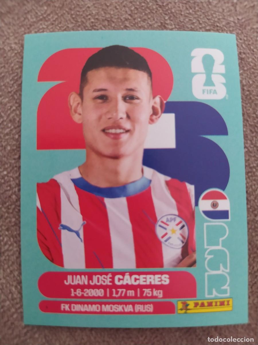 Cromos de Futebol: PAR 06 Juan Jos&eacute; CACERES 6 Paraguay mundial 2026 panini