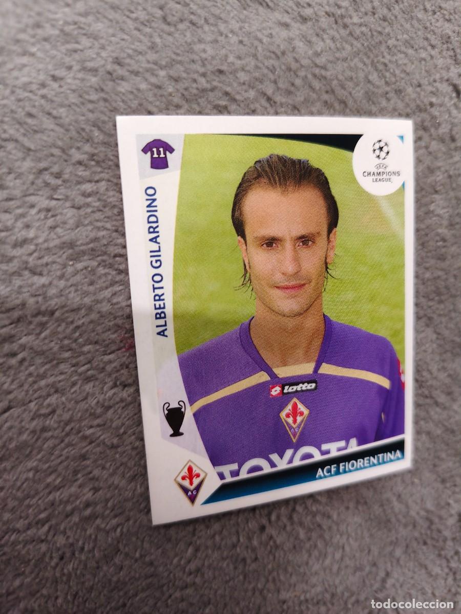 Cromos de Futebol: 327 CHAMPIONS LEAGUE 09 10 PANINI ALBERTO GILARDINO ACF FIORENTINA 2009 2010 UCL AAA