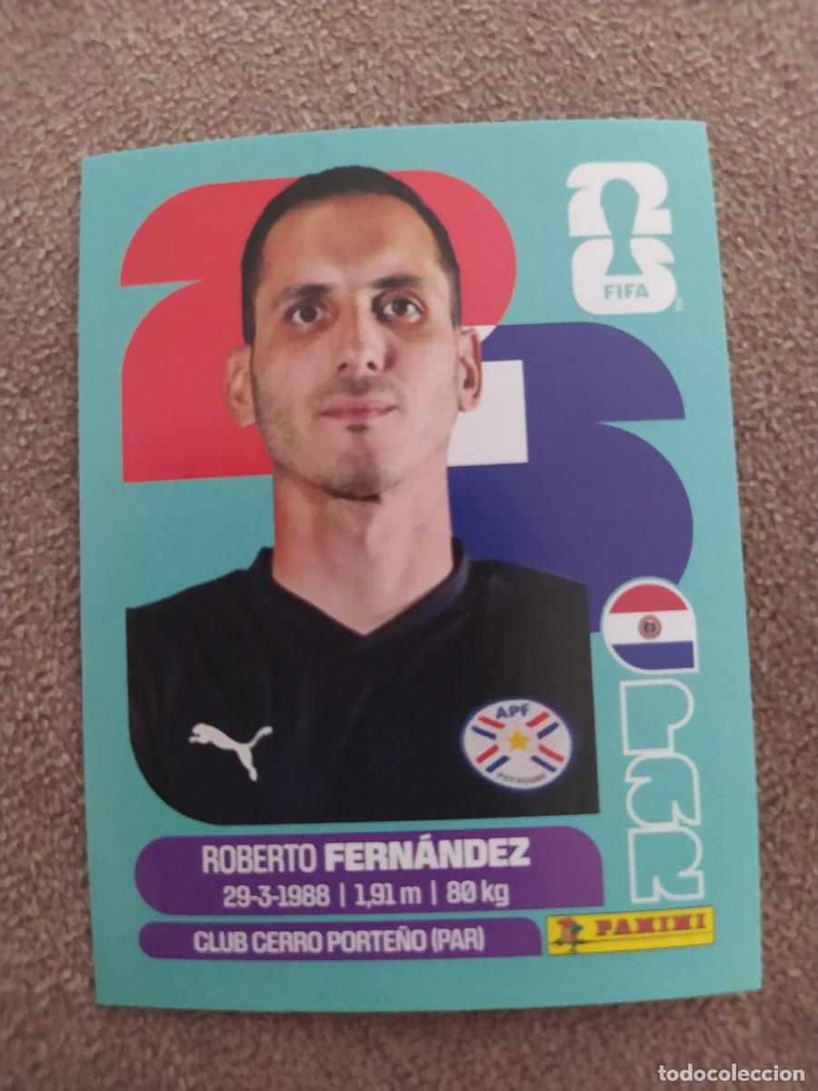 Cromos de Futebol: PAR 02 Roberto FERN&Aacute;NDEZ 2 Paraguay mundial 2026 panini