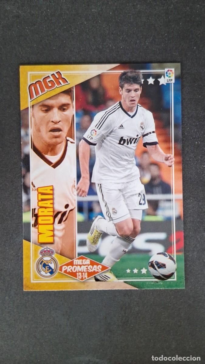 Cromos de f&uacute;tbol: L1 MORATA REAL MADRID MEGA PROMESAS 413 PANINI MEGACRACKS 2013 2014 13 14