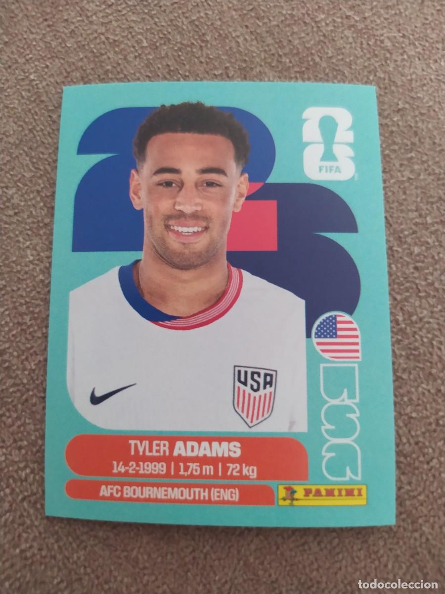 Fu&szlig;ball-Sticker: USA 08 Tyler ADAMS 8 Estados Unidos mundial 2026 panini