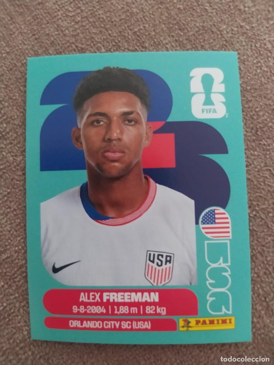 Cromos de Futebol: USA 06 Alex FREEMAN 6 Estados Unidos mundial 2026 panini