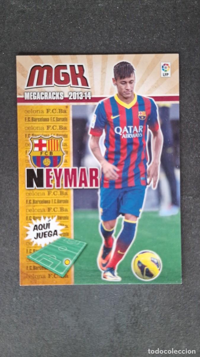 Cromos de Futebol: L1 NEYMAR F. C. BARCELONA NUEVO FICHAJE 437 PANINI MEGACRACKS 2013 2014 13 14