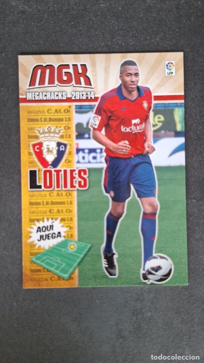 Cromos de Futebol: L1 LOTIES C. A. OSASUNA NUEVO FICHAJE 438 PANINI MEGACRACKS 2013 2014 13 14