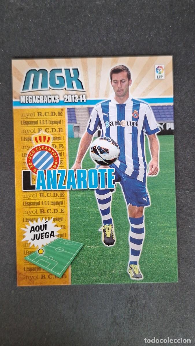 Cromos de Futebol: L1 LANZAROTE R. C. D. ESPA&Ntilde;OL NUEVO FICHAJE 439 PANINI MEGACRACKS 2013 2014 13 14