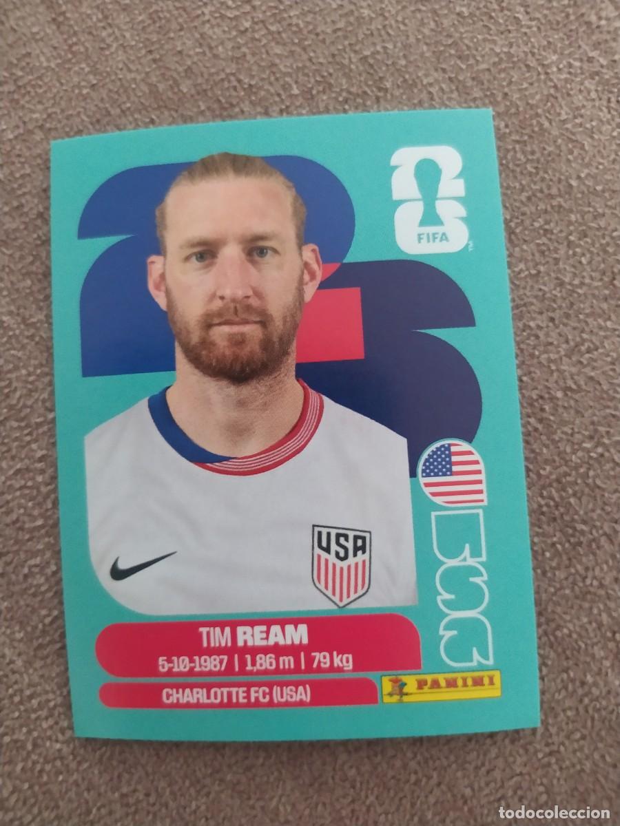Cromos de f&uacute;tbol: USA 04 Tim REAM 4 Estados Unidos mundial 2026 panini
