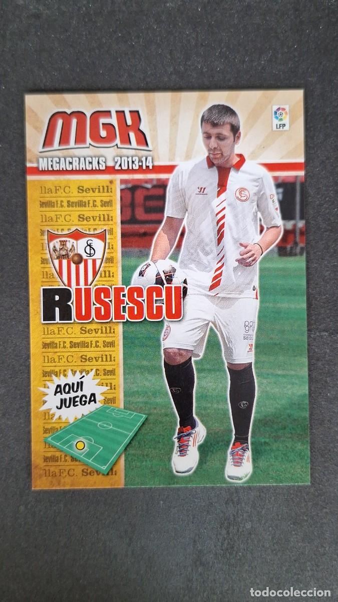 Cromos de f&uacute;tbol: L1 RUSESCU SEVILLA F. C. NUEVO FICHAJE 441 PANINI MEGACRACKS 2013 2014 13 14