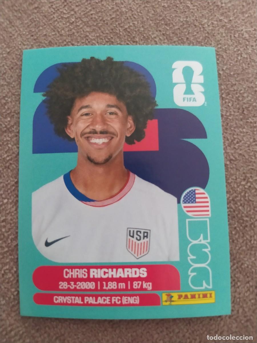 Cromos de f&uacute;tbol: USA 03 Chris RICHARDS 3 Estados Unidos mundial 2026 panini