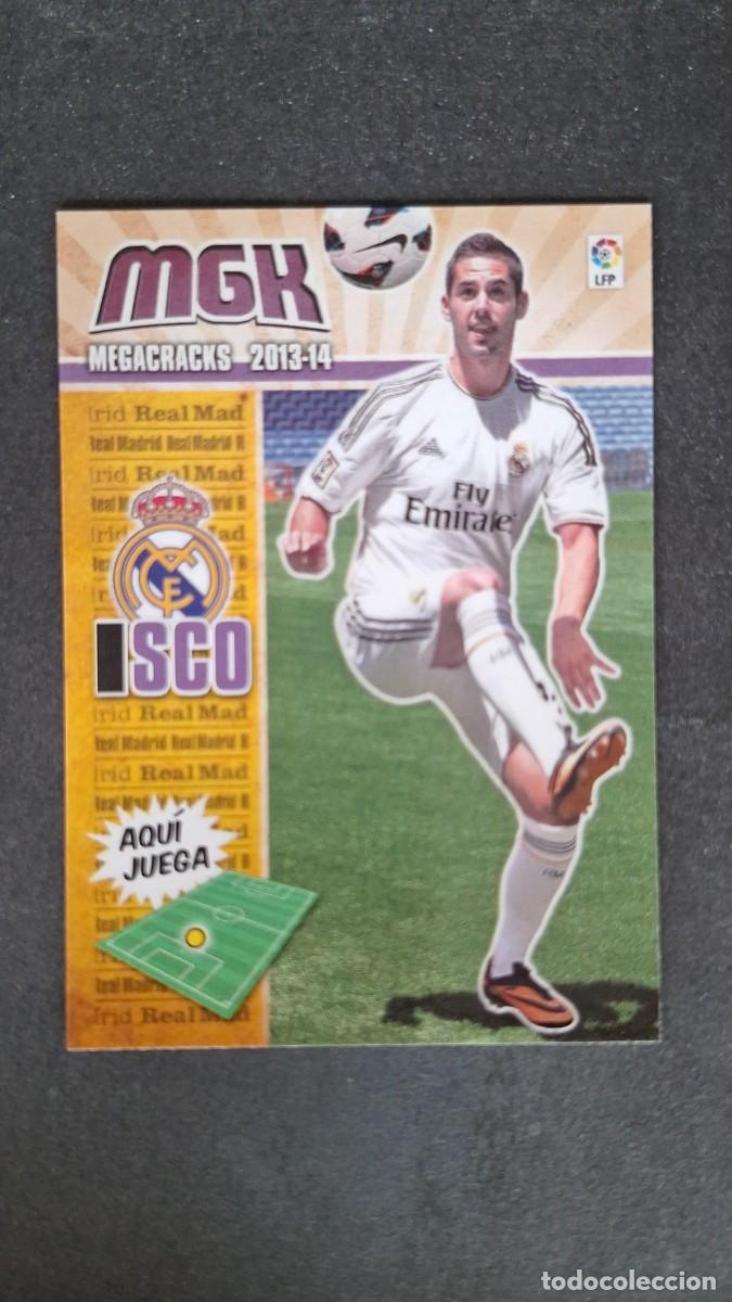Cromos de f&uacute;tbol: L1 ISCO REAL MADRID NUEVO FICHAJE 443 PANINI MEGACRACKS 2013 2014 13 14