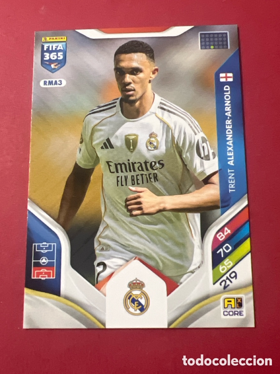 Cromos de f&uacute;tbol: E1362. RMA3 TRENT ALEXANDER ARNOLD (REAL MADRID) PANINI ADRENALYN XL FIFA 365 2026 26