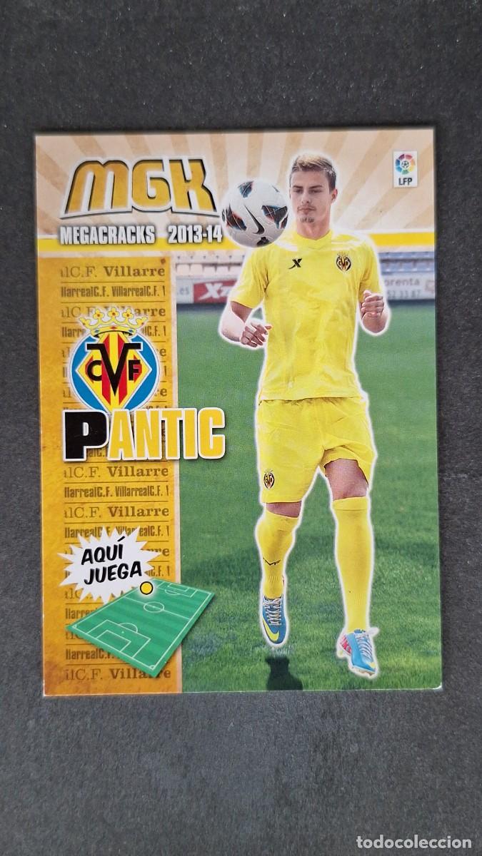 Cromos de f&uacute;tbol: L1 PANTIC VILLARREAL C. F. NUEVO FICHAJE 448 PANINI MEGACRACKS 2013 2014 13 14