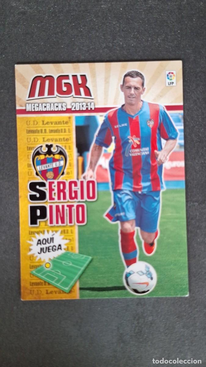 Cromos de f&uacute;tbol: L1 SERGIO PINTO LEVANTE U. D. NUEVO FICHAJE 449 PANINI MEGACRACKS 2013 2014 13 14