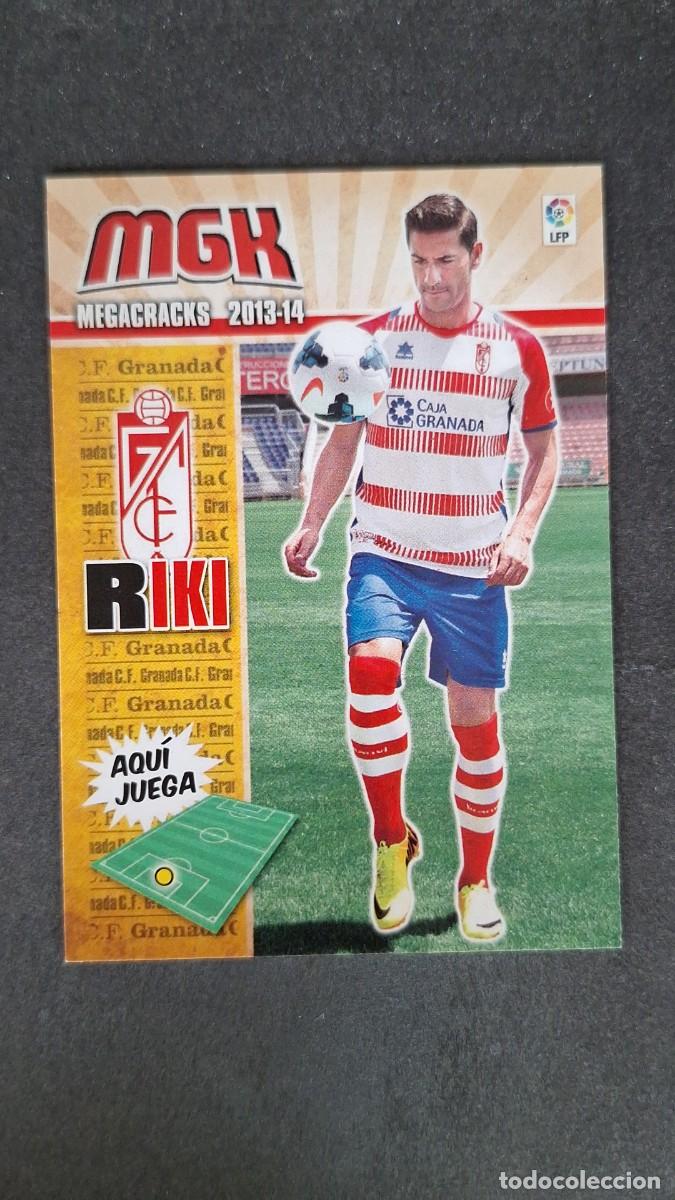 Cromos de f&uacute;tbol: L1 RIKI GRANADA C. F. NUEVO FICHAJE 453 PANINI MEGACRACKS 2013 2014 13 14