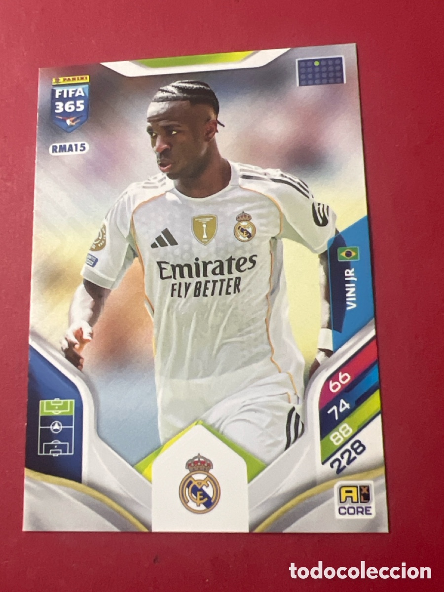 Cromos de f&uacute;tbol: E1377. RMA15 VINI JR VINICIUS (REAL MADRID) PANINI ADRENALYN XL FIFA 365 2026 26