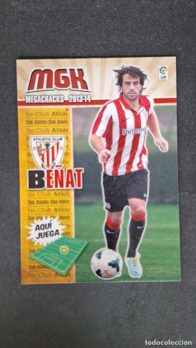 Cromos de f&uacute;tbol: L1 BE&Ntilde;AT ATHLETIC CLUB DE BILBAO NUEVO FICHAJE 454 PANINI MEGACRACKS 2013 2014 13 14
