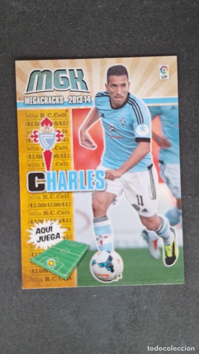 Cromos de f&uacute;tbol: L1 CHARLES CELTA DE VIGO NUEVO FICHAJE 457 PANINI MEGACRACKS 2013 2014 13 14