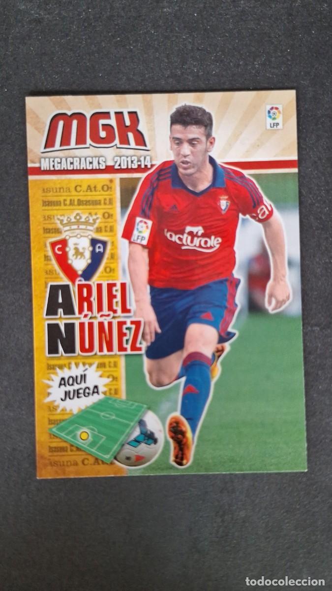 Cromos de f&uacute;tbol: L1 ARIEL NU&Ntilde;EZ C. A. OSASUNA NUEVO FICHAJE 459 PANINI MEGACRACKS 2013 2014 13 14