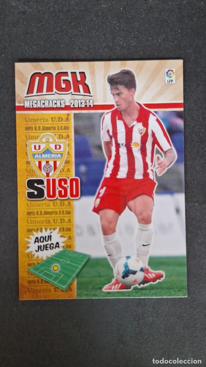 Cromos de f&uacute;tbol: L1 SUSO U. D. ALMERIA NUEVO FICHAJE 460 PANINI MEGACRACKS 2013 2014 13 14