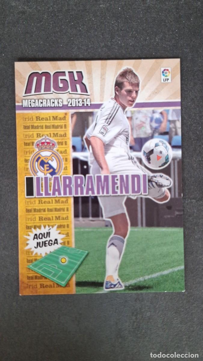 Cromos de f&uacute;tbol: L1 ILLARRAMENDI REAL MADRID NUEVO FICHAJE 461 PANINI MEGACRACKS 2013 2014 13 14