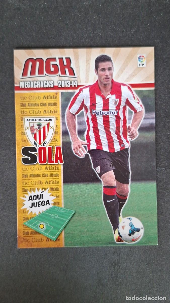 Cromos de f&uacute;tbol: L1 SOLA ATHLETIC CLUB DE BILBAO NUEVO FICHAJE 462 PANINI MEGACRACKS 2013 2014 13 14