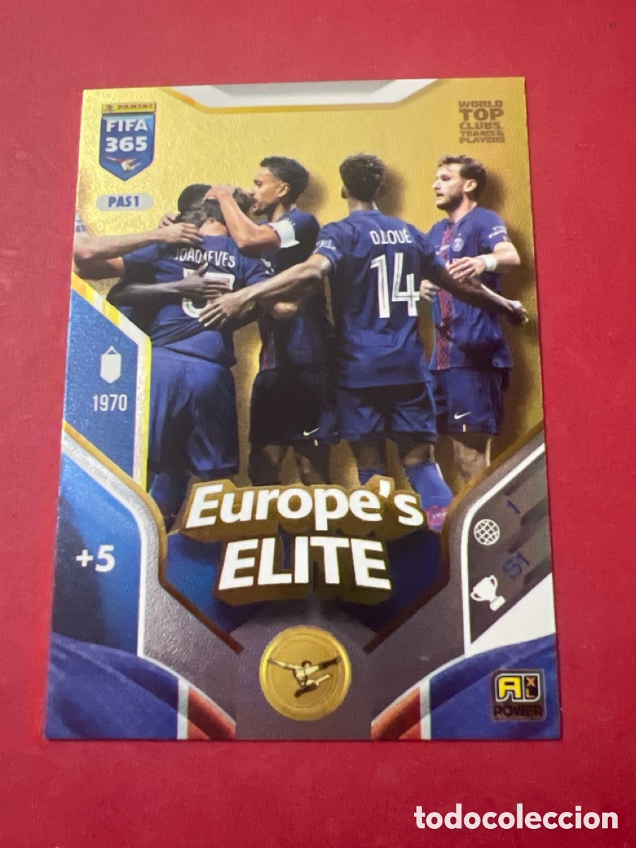 Cromos de f&uacute;tbol: E1376. Paris PAS1 Adrenalyn XL Fifa 365 2026