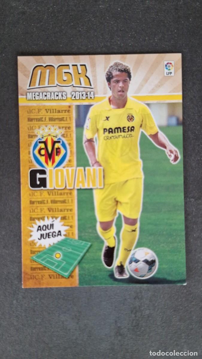 Fu&szlig;ball-Sticker: L1 GIOVANI VILLARREAL C. F. NUEVO FICHAJE 468 PANINI MEGACRACKS 2013 2014 13 14