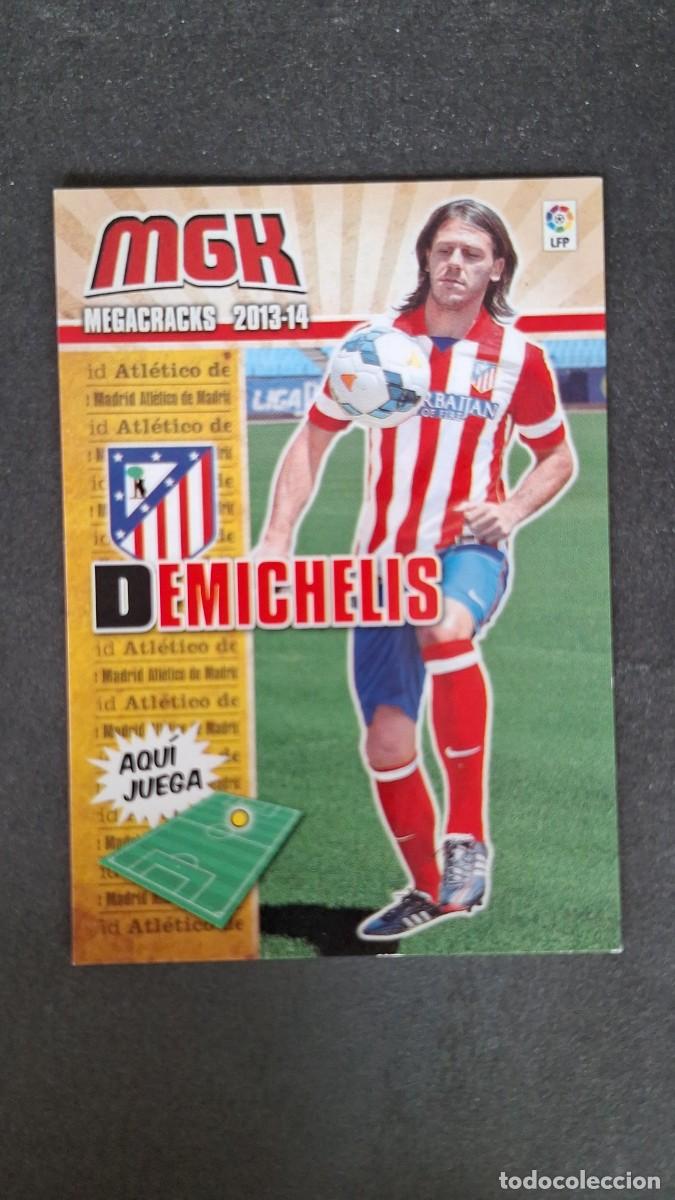Fu&szlig;ball-Sticker: L1 DEMICHELIS ATLETICO DE MADRID NUEVO FICHAJE 469 PANINI MEGACRACKS 2013 2014 13 14