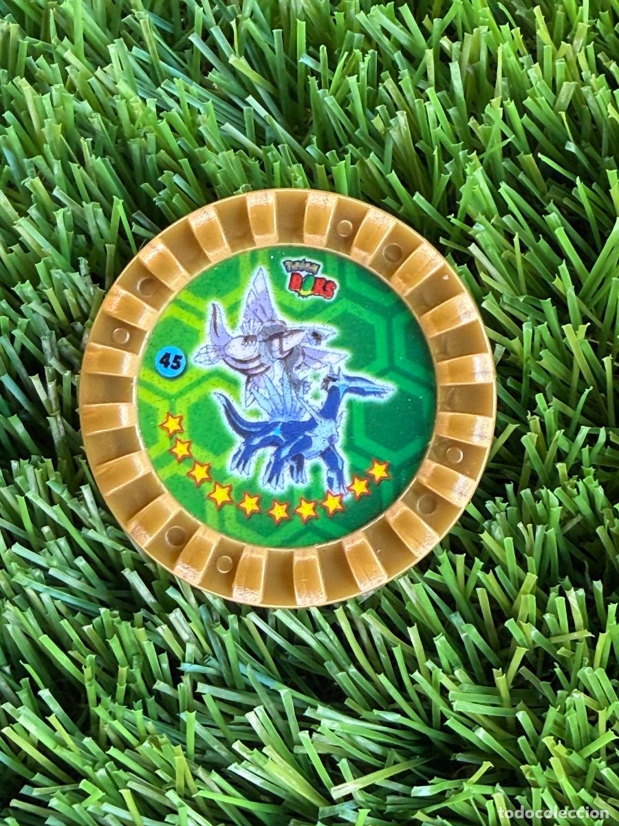 Fu&szlig;ball-Sticker: N&ordm; 45 Tazos Pokemon Cheetos Pokemon Roks