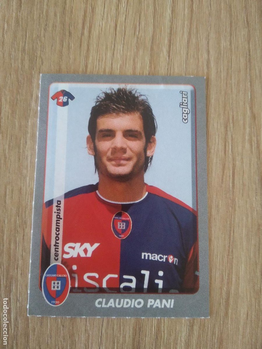 Fu&szlig;ball-Sticker: 61 CLAUDIO PANI CAGLIARI CROMO FUTBOL PANINI LIGA ITALIA 2008-2009 CALCIATORI 08-09