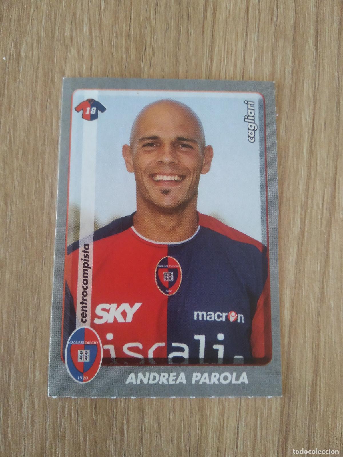 Fu&szlig;ball-Sticker: 62 ANDREA PAROLA CAGLIARI CROMO FUTBOL PANINI LIGA ITALIA 2008-2009 CALCIATORI 08-09
