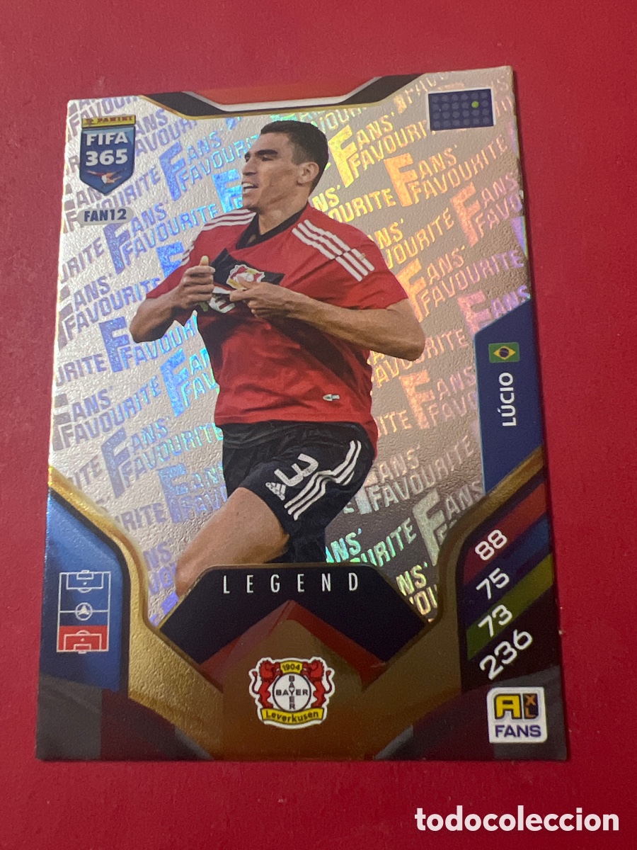 Fu&szlig;ball-Sticker: FAN12 L&uacute;cio PLATA BAYERN LEVERKUSEN FANS FAVOURITE PANINI ADRENALYN FIFA 365 2025 2026 NO LIGA