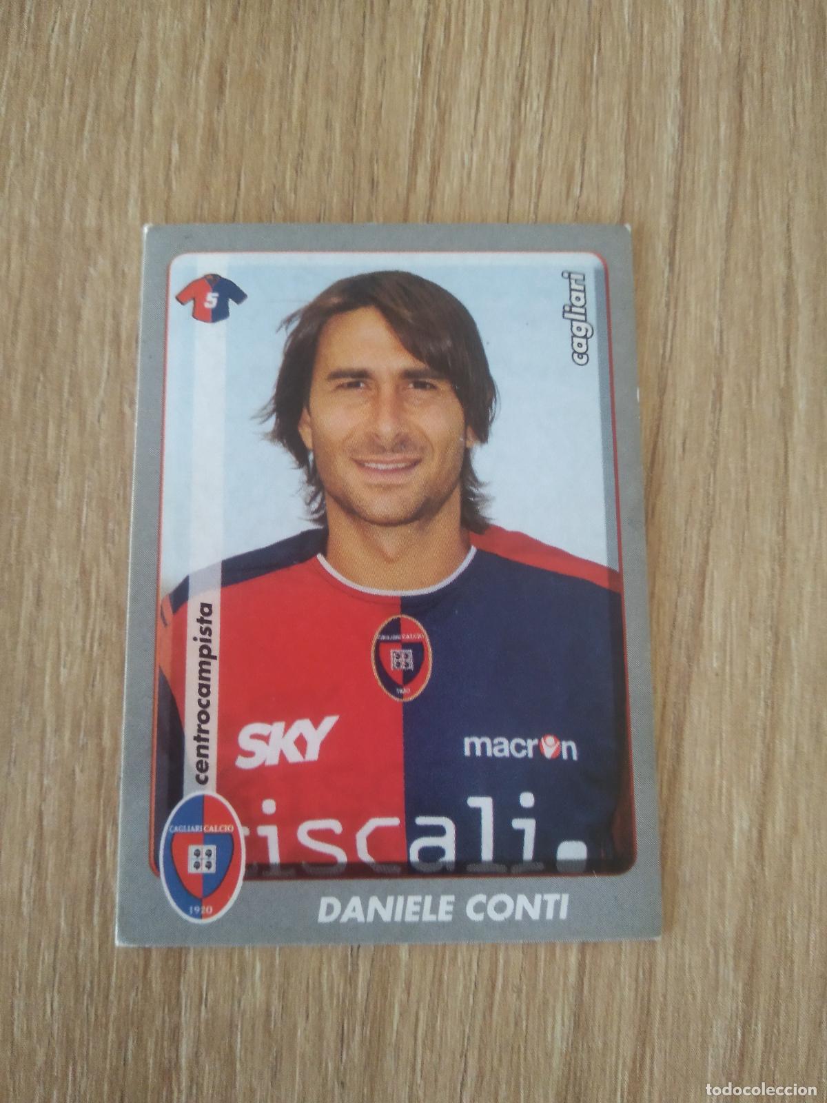 Fu&szlig;ball-Sticker: 63 DANIELE CONTI CAGLIARI CROMO FUTBOL PANINI LIGA ITALIA 2008-2009 CALCIATORI 08-09