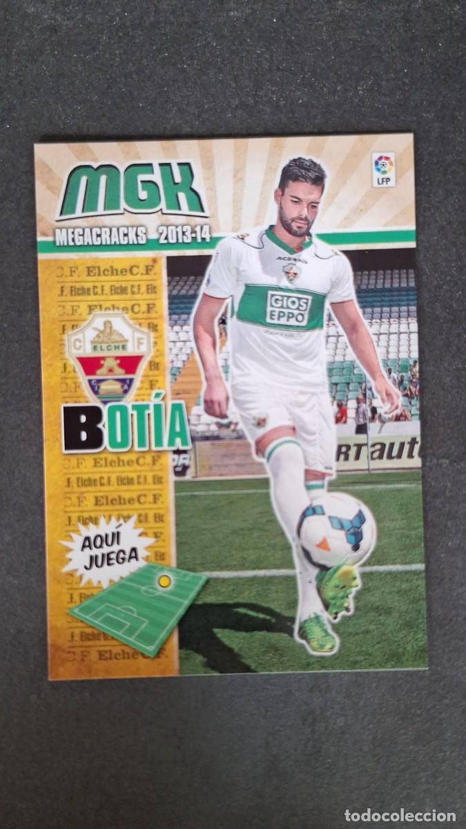 Fu&szlig;ball-Sticker: L1 BOTIA ELCHE C. F. NUEVO FICHAJE 472 PANINI MEGACRACKS 2013 2014 13 14