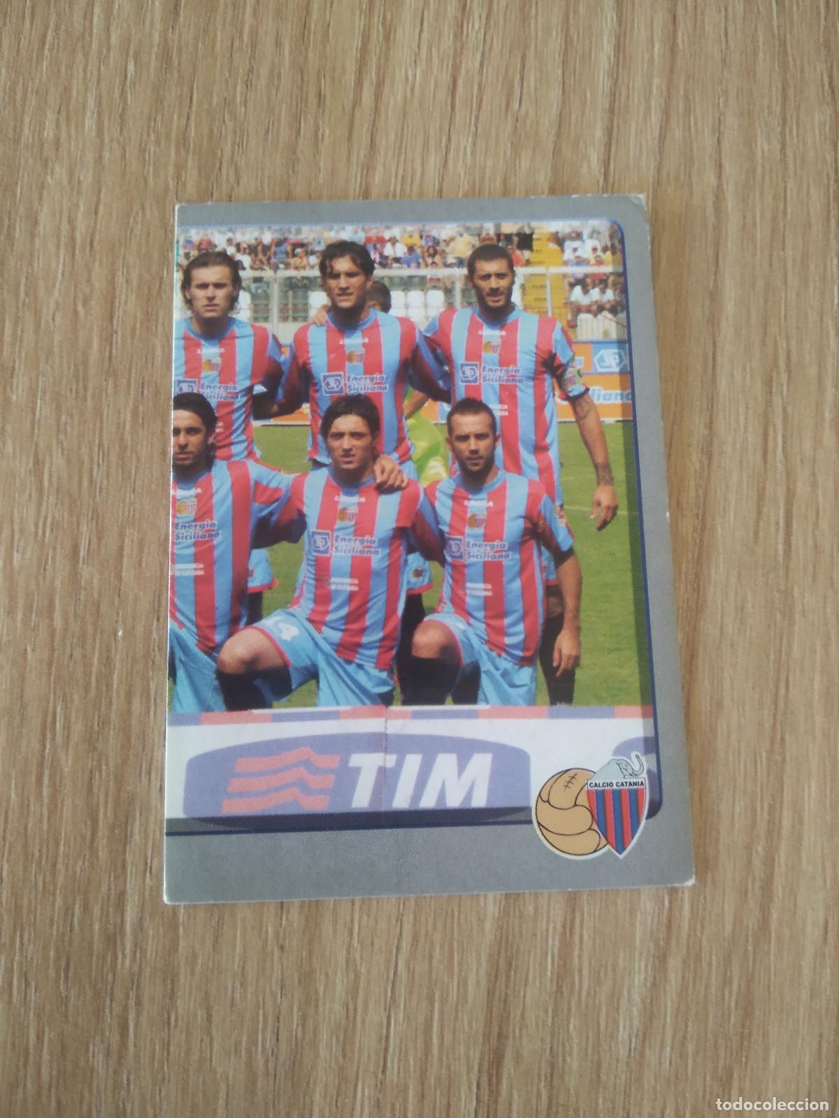 Fu&szlig;ball-Sticker: 79 EQUIPO PLANTILLA CATANIA CROMO FUTBOL PANINI LIGA ITALIA 2008-2009 CALCIATORI 08-09