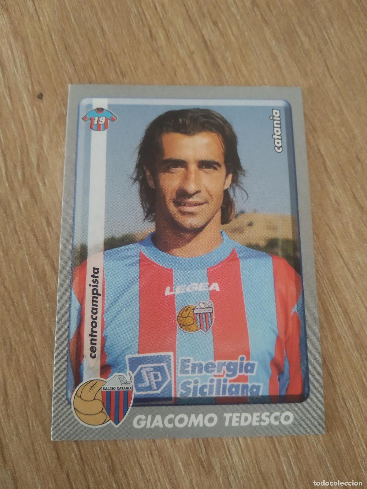 Fu&szlig;ball-Sticker: 85 GIACOMO TEDESCO CATANIA CROMO FUTBOL PANINI LIGA ITALIA 2008-2009 CALCIATORI 08-09