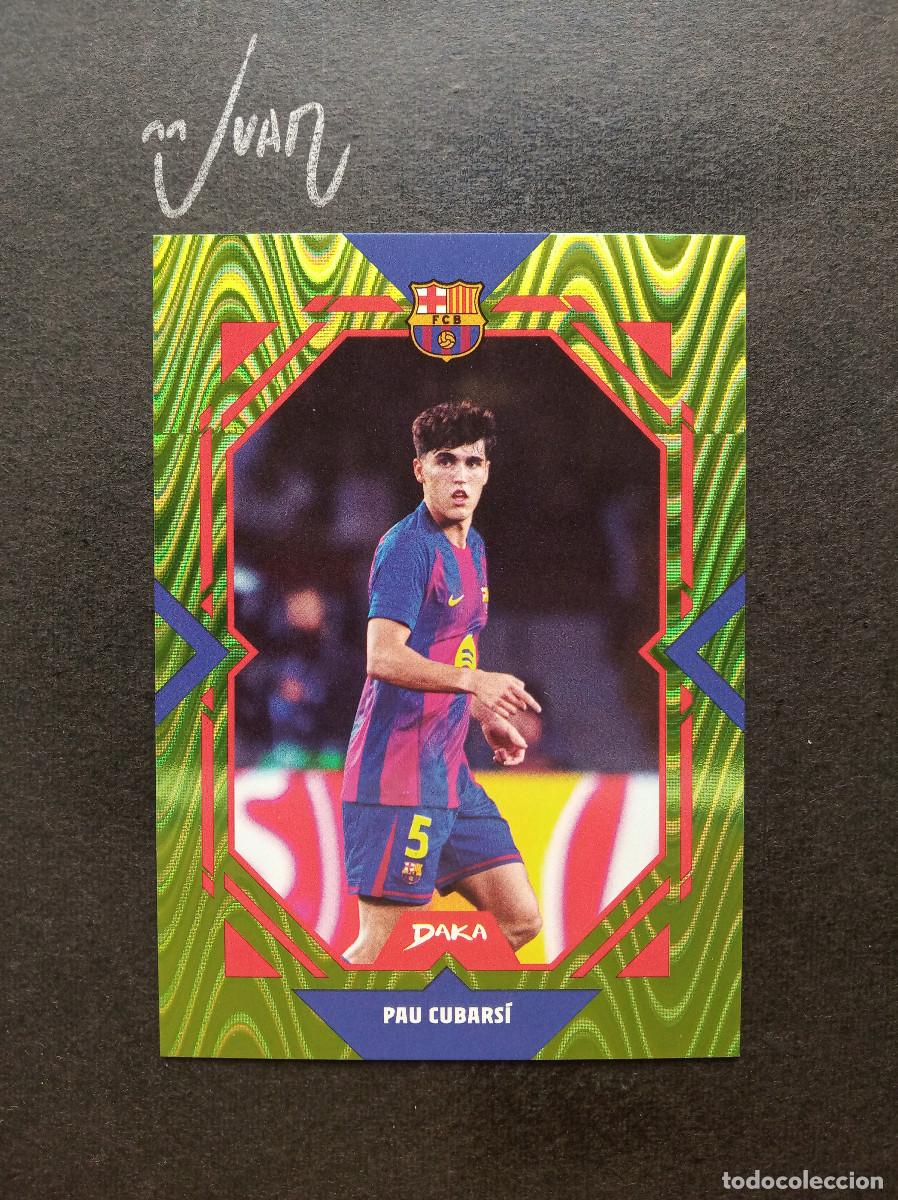 Fu&szlig;ball-Sticker: 19-A NUMERADA #/199 YELLOW WAVE PAU CUBARSI BARCELONA ESPA&Ntilde;A ⚽ DAKA &reg; TOP AUDIENCE 2025 2026 25 26