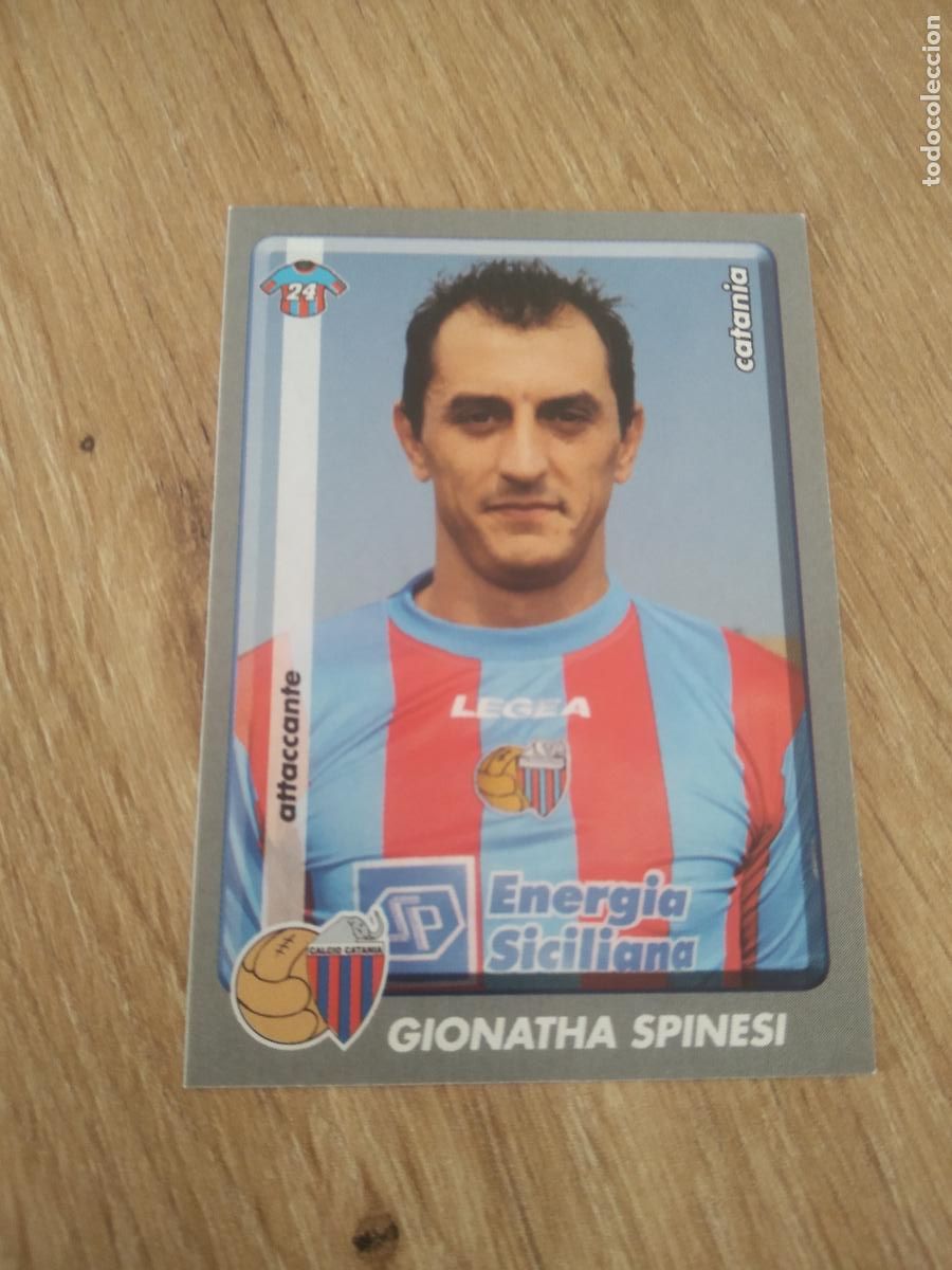 Fu&szlig;ball-Sticker: 90 GIONATHA SPINESI CATANIA CROMO FUTBOL PANINI LIGA ITALIA 2008-2009 CALCIATORI 08-09
