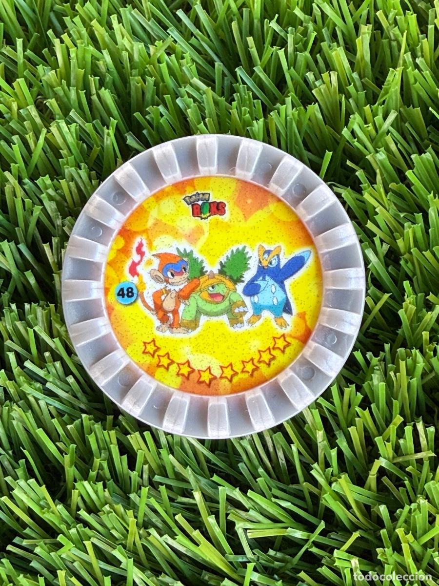 Fu&szlig;ball-Sticker: N&ordm; 48 Tazos Pokemon Cheetos Pokemon Roks