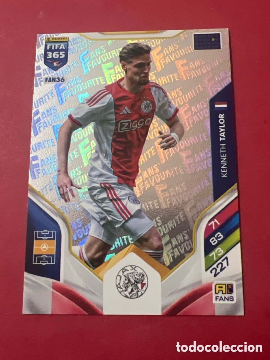 Fu&szlig;ball-Sticker: E1386. Taylor FAN36 Adrenalyn XL Fifa 365 2026 Ajax