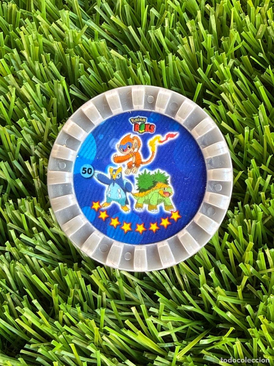 Cromos de f&uacute;tbol: N&ordm; 50 Tazos Pokemon Cheetos Pokemon Roks