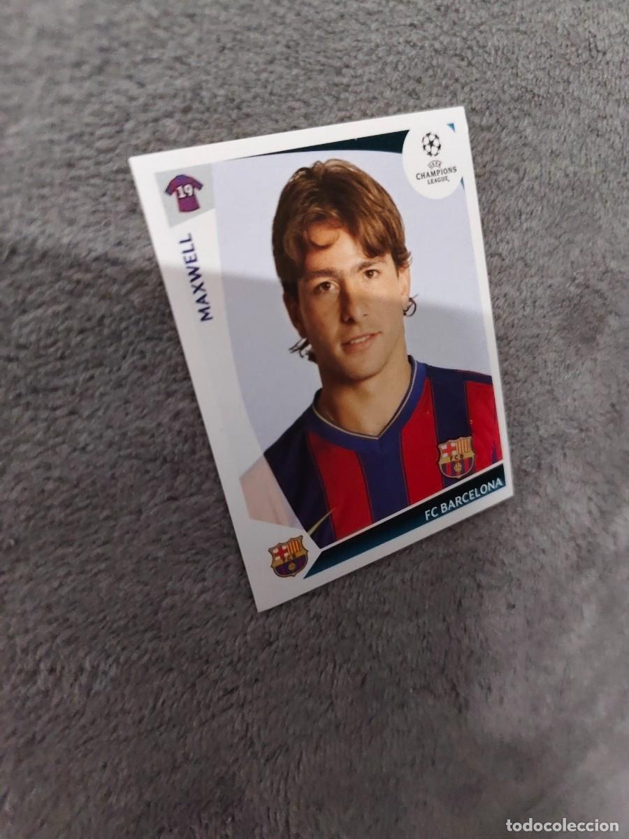 Cromos de f&uacute;tbol: 351 CHAMPIONS LEAGUE 09 10 PANINI MAXWELL FC BARCELONA 2009 2010 UCL AAA