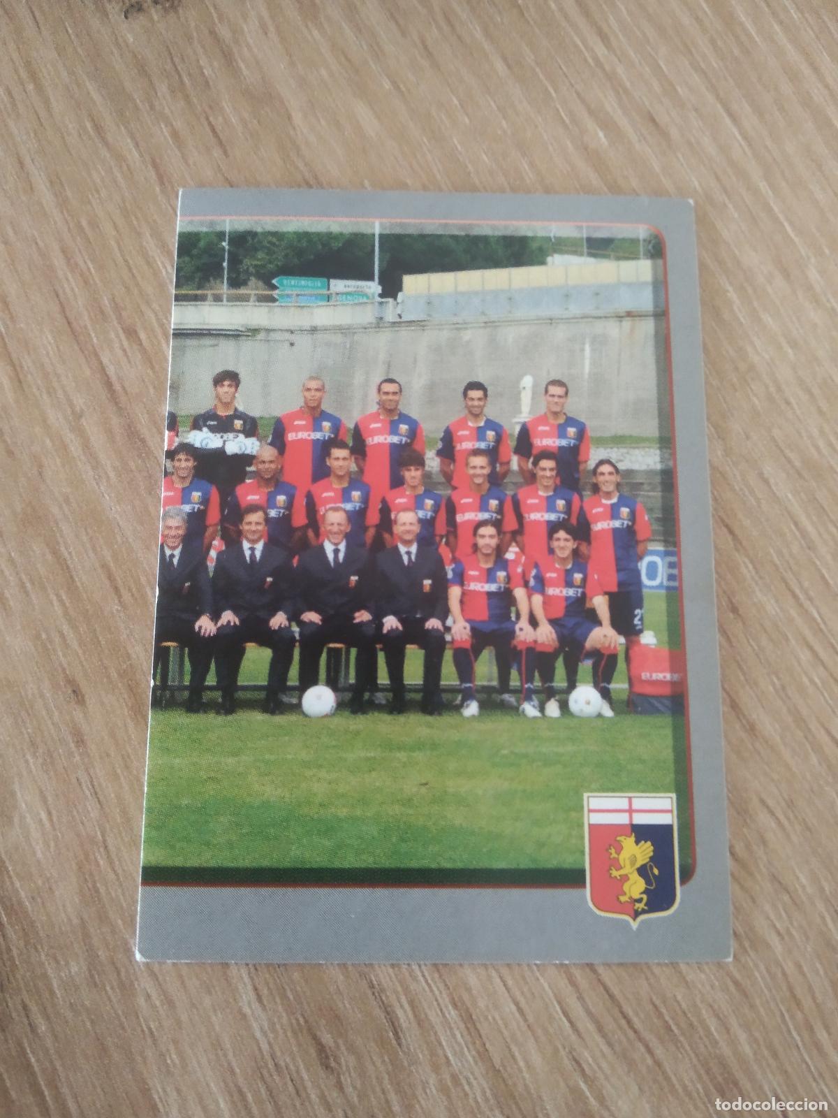 Cromos de f&uacute;tbol: 151 EQUIPO PLANTILLA GENOA CROMO FUTBOL PANINI LIGA ITALIA 2008-2009 CALCIATORI 08-09