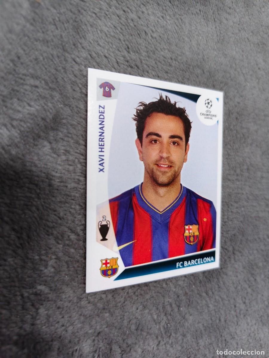 Cromos de f&uacute;tbol: 353 CHAMPIONS LEAGUE 09 10 PANINI XAVI HERNANDEZ FC BARCELONA 2009 2010 UCL AAA