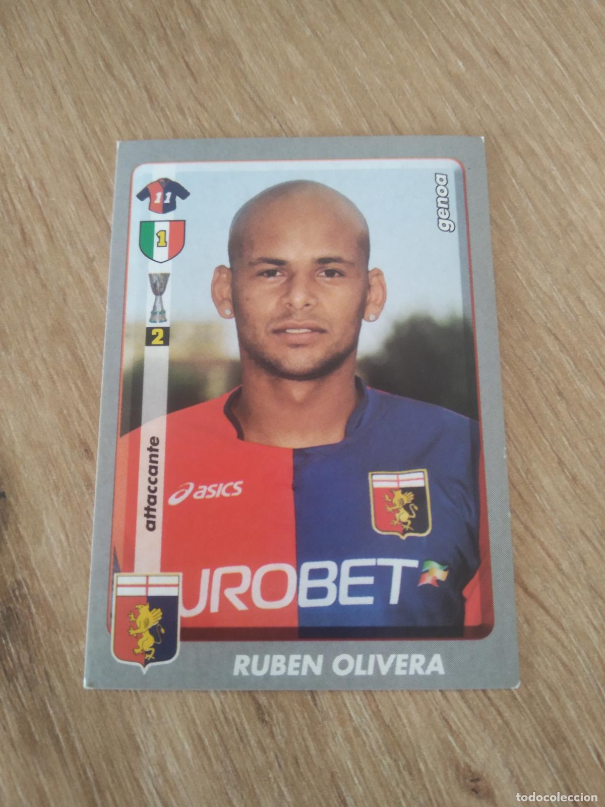 Cromos de f&uacute;tbol: 163 RUBEN OLIVERA GENOA CROMO FUTBOL PANINI LIGA ITALIA 2008-2009 CALCIATORI 08-09